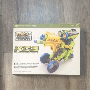 Teach Tech KC3 Keypad Coding Robot - Green and Blue